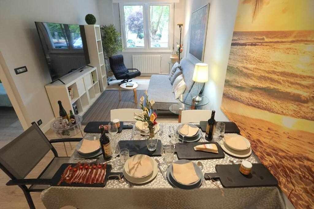 Bilbao Ciudad Del Mundo Arte Teletrabajo Y Ocio Appartement Buitenkant foto